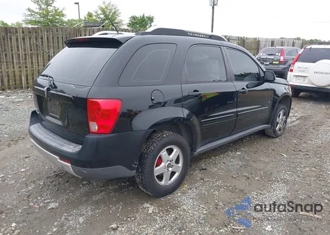 2007 Pontiac Torrent из США, поврежденный, VIN 2CKDL63F376063535